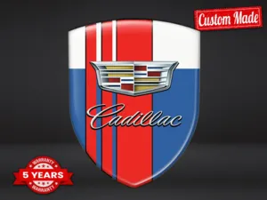 Cadillac Logo Voiture Sport Édition Universel Limité Moderne ST